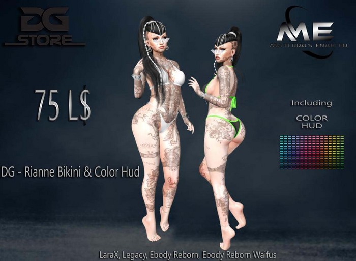 DG - Rianne Bikini & Color Hud - Unpacker