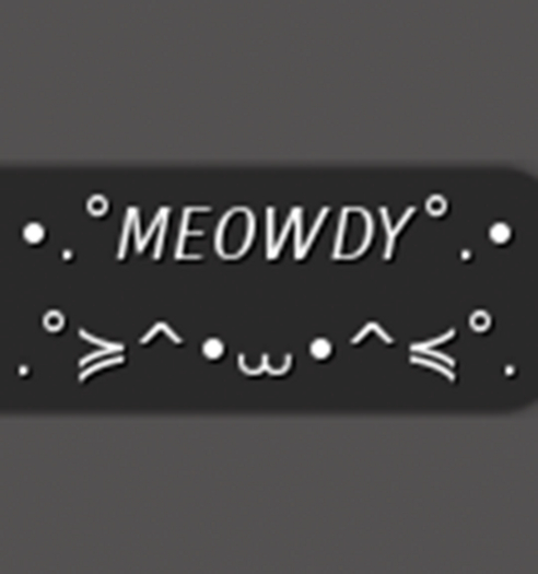 :: MG ::  Meowdy - Dinkie Gesture (with Sound)