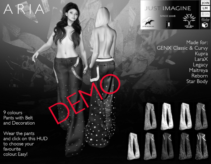 DEMO ARIA PANTS BY JI - PACK (ADD)
