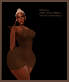 NIRVANA - Dulcie Dress Fatpack ONLY FOR MUNECA BODY