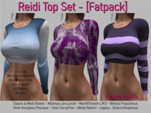 5579 Reidi LS Crop Top - [Fatpack]