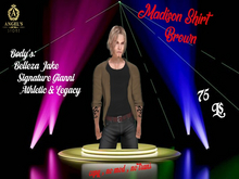Angel's Store - Madison Shirt Brown