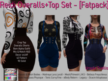 5579 Reidi Overalls+Top Set - [Fatpack]