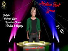 Angel's Store - Madison Shirt Green