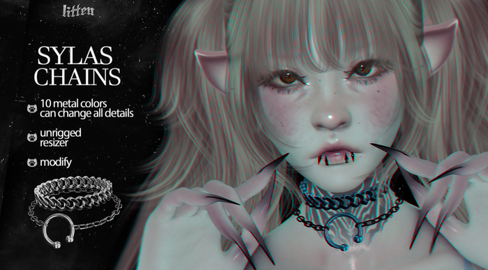 [Litten] Sylas Chains [Purple]