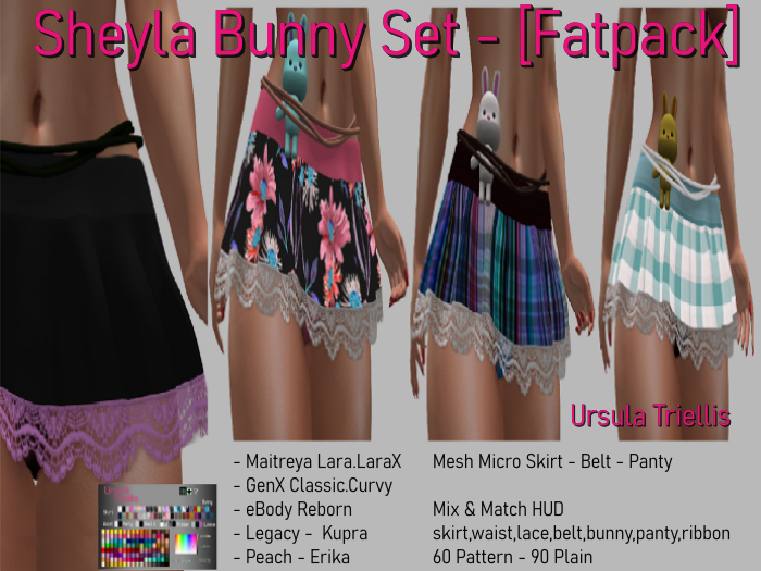 7203 Sheyla Bunny Set - [Fatpack]