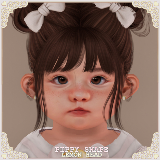{Dollheart} Pippy Shape for Lemon Head