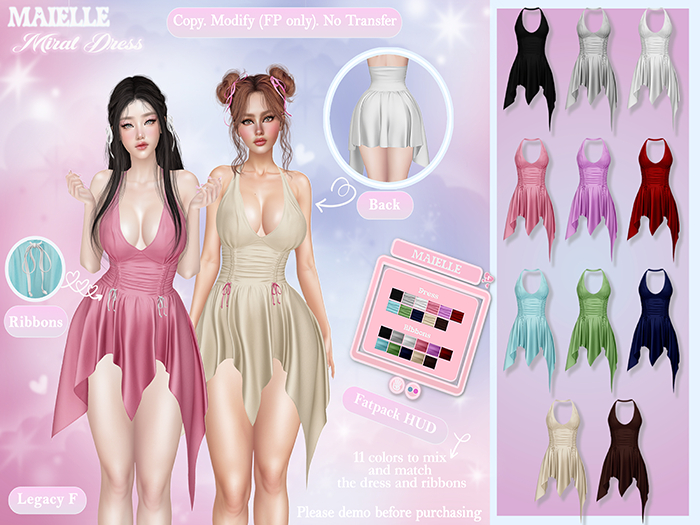 Maielle - Miral Dress FATPACK ( UNPACK) GIFT