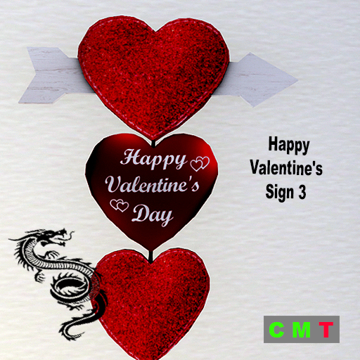Happy Valentine's Sign 3