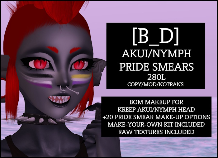 [B_D] AKUI/NYMPH PRIDE SMEARS