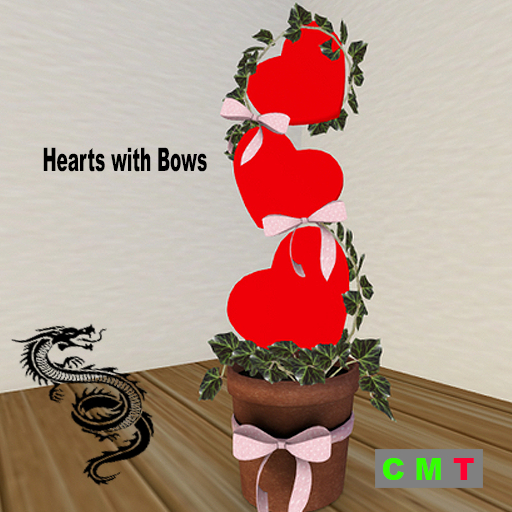 Hearts with Bows