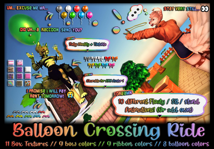 #Dreamn UNPACKER // Balloon Crossing Ride