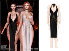 [VOZ] Hecate Dress (Black)