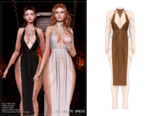 [VOZ] Hecate Dress (Brown)