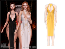 [VOZ] Hecate Dress (Yellow)