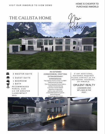Opulent Realty: The Callista Home