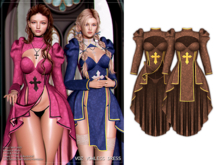 [VOZ] Vowless Dress (Brown)