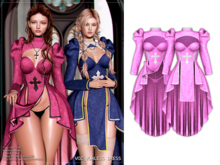 [VOZ] Vowless Dress (Pink)