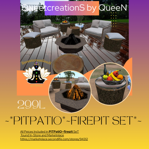 ~*PiTPatiO*~firepit~set