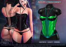 A&Y Aeon Cyber Corset (ADD) - Green