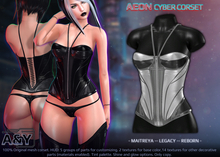 A&Y Aeon Cyber Corset (ADD) - White