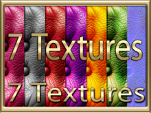 Zoy Texture [ Buttoned Luxurious Leather Seamless 01 ] 7 Textures