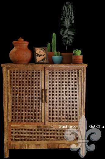 1. Myrrine. Sage set cabinet RARE