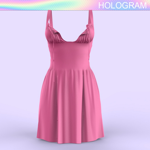 Pink Untied Dress