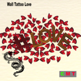 Wall Tattoo Love