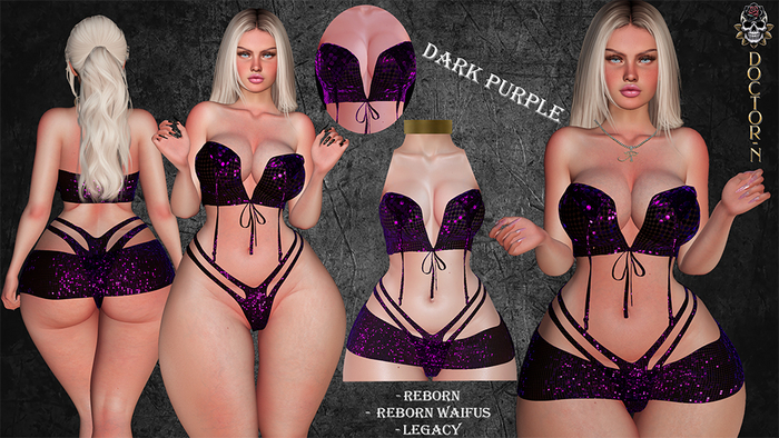DOCTOR-N // OBSESSION_SET_DARK PURPLE