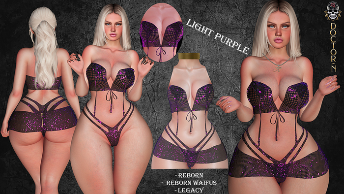 DOCTOR-N // OBSESSION_SET_LIGHT PURPLE