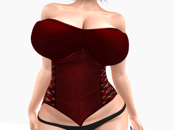 REVOLUTION - Lizbeth Corset (Red)