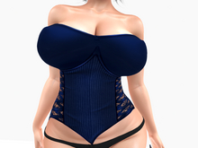 REVOLUTION - Lizbeth Corset (Blue)