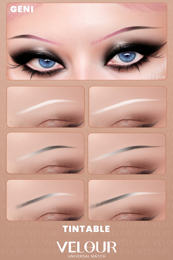 VELOUR "GENI" BROW