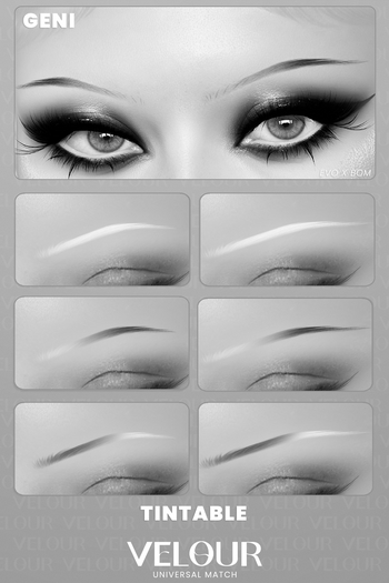 VELOUR "GENI" BROW DEMO