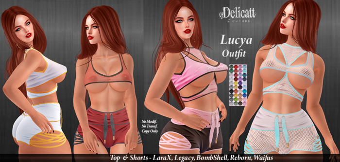 Delicatt Couture - LUCYA OUTFIT - ♥Aug.13♥