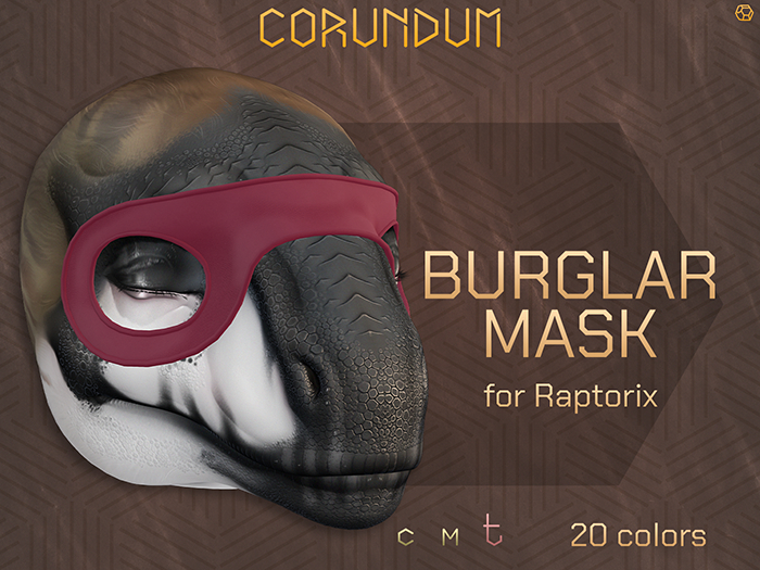CORUNDUM - Burglar Mask - Raptorix