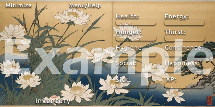 MyStory HUD Style Parchment Flower