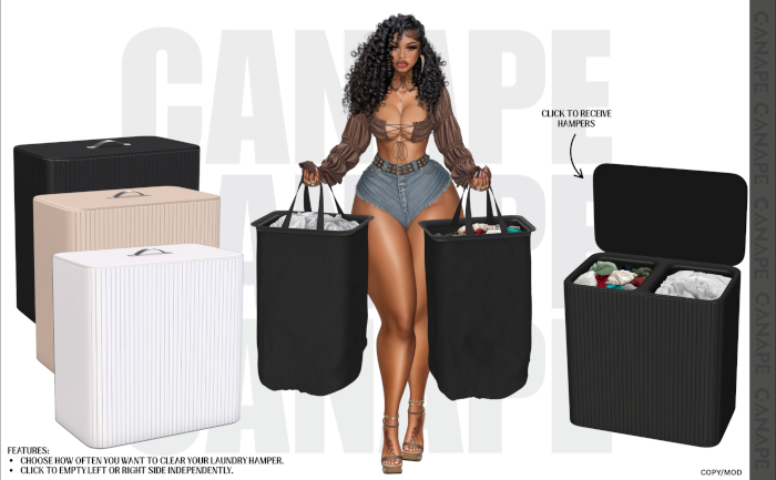 [Canape] Luxeload Laundry Hamper - FATPACK