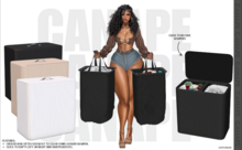 [Canape] Luxeload Laundry Hamper - FATPACK