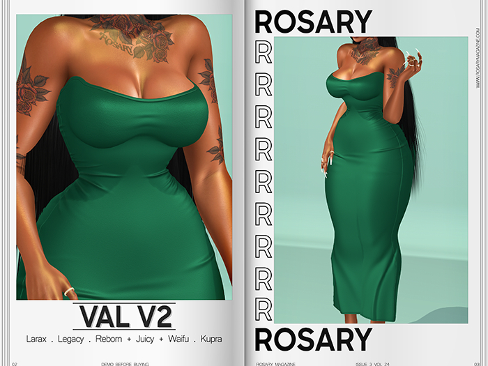 Rosary. Val . v2 Green