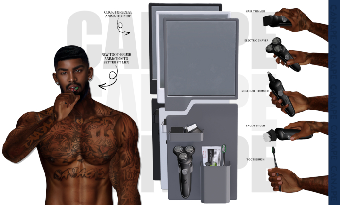 [Canape] Male Tooletries 