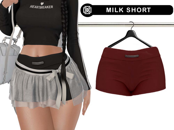 Addams // Milk Short // N*10