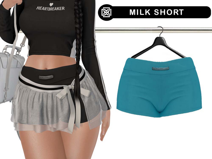 Addams // Milk Short // N*22