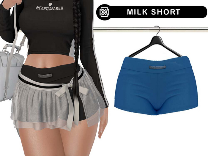 Addams // Milk Short // N*23