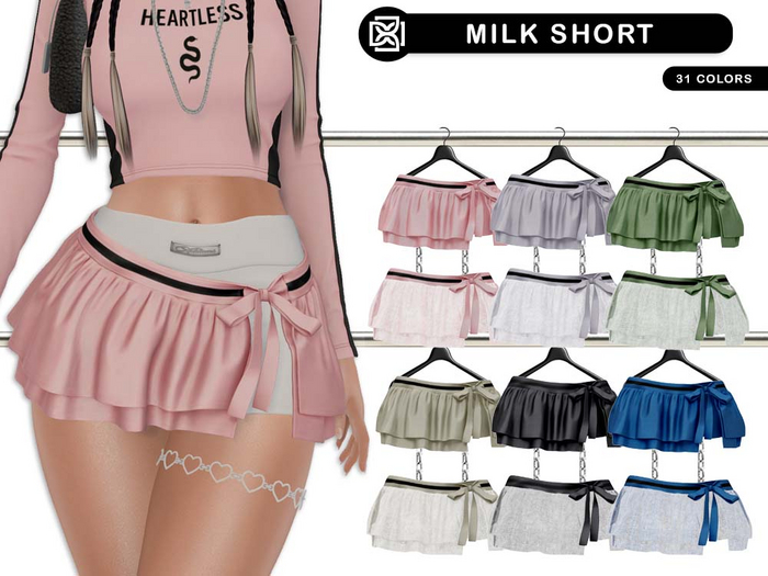 Addams // Milk Skirt // FATPACK