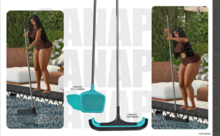 [Canape] Pool Cleaning Set - AQUA