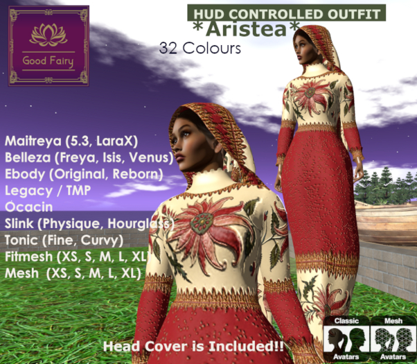 [Good Fairy] - Aristea {Outfit} *FATPACK*