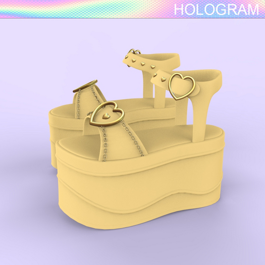 Yellow Flat Sandals