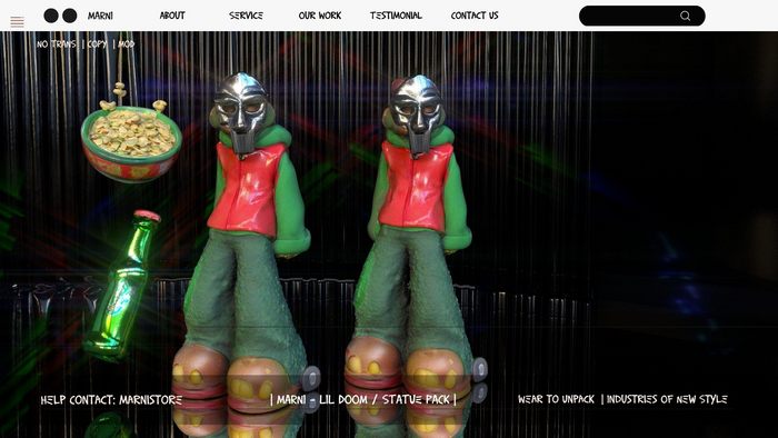 Marni - LIL DOOM / Statue